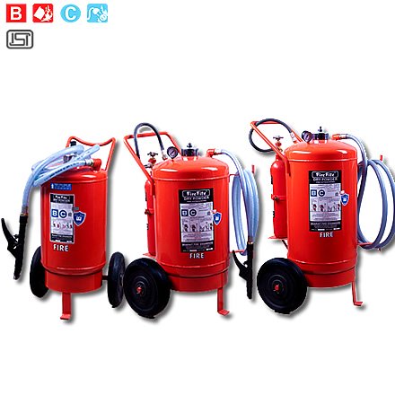 Trolley Mounted Dry Chemical Powder Type